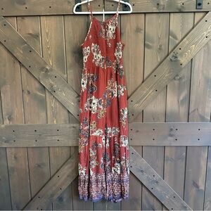 Angie Floral Maxi Jumpsuit
